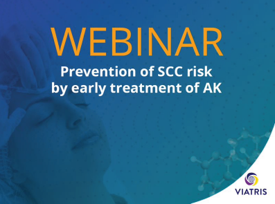 Webinar over onder meer sequentiele therapie bij actinische keratose